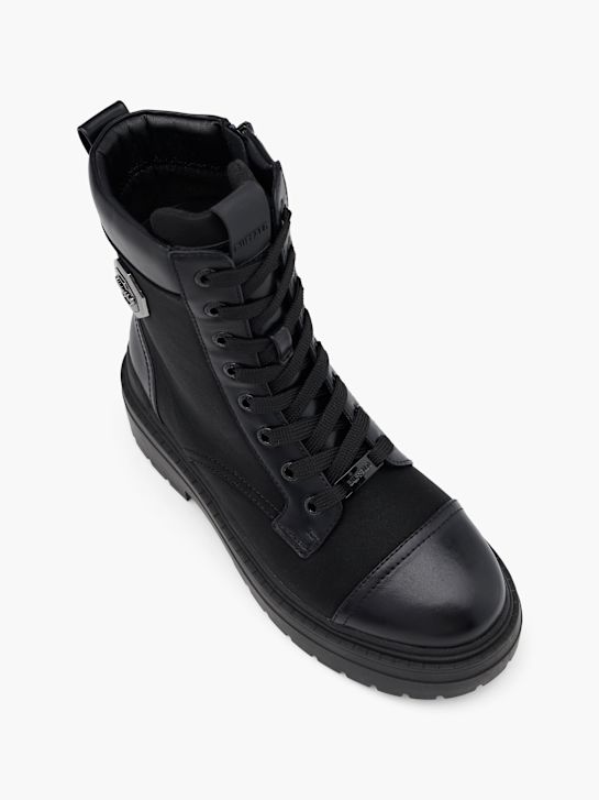buffalo cordones de arranque negro deichmann