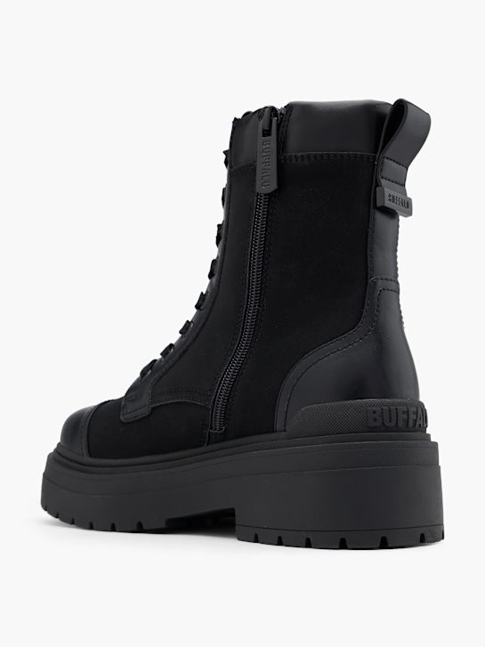 buffalo cordones de arranque negro deichmann
