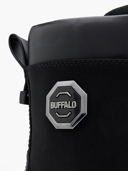 buffalo cordones de arranque negro deichmann
