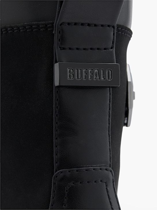 buffalo cordones de arranque negro deichmann