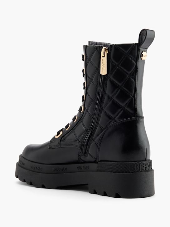 buffalo cordones de arranque negro deichmann