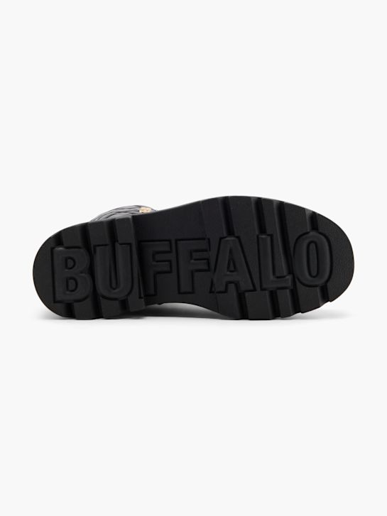 buffalo cordones de arranque negro deichmann
