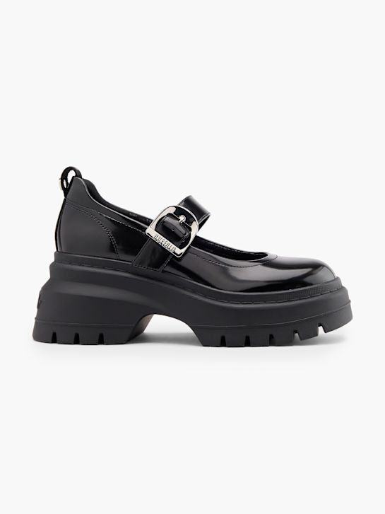 buffalo mocasines negro deichmann