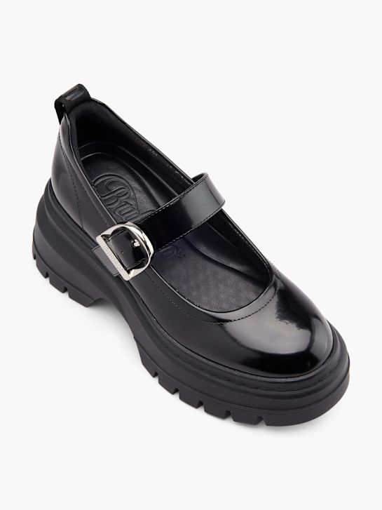 buffalo mocasines negro deichmann