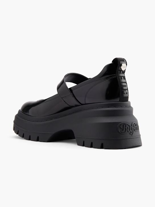 buffalo mocasines negro deichmann