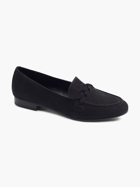 buffalo mocasines negro deichmann