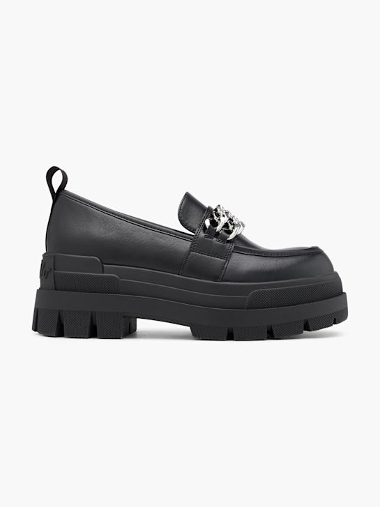 buffalo mocasines negro deichmann