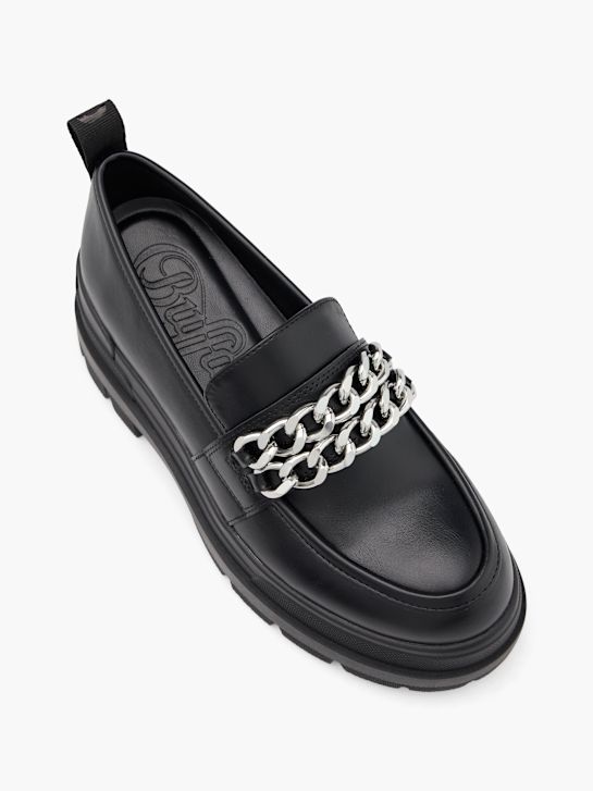 buffalo mocasines negro deichmann