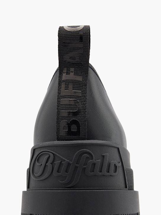 buffalo mocasines negro deichmann