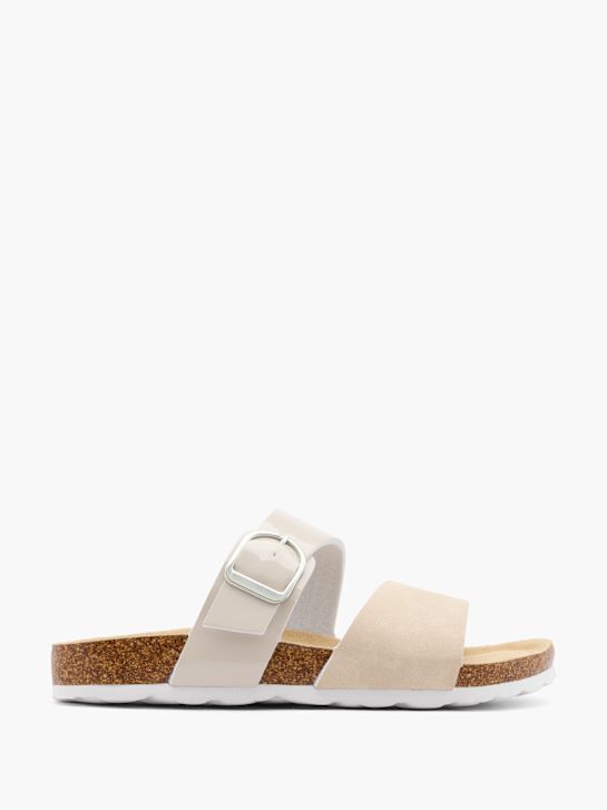 graceland plantilla de la sandalia beige deichmann