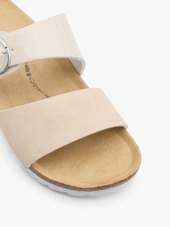 graceland plantilla de la sandalia beige deichmann