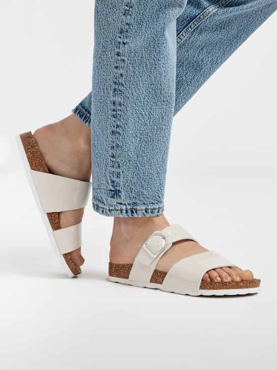 graceland plantilla de la sandalia beige deichmann