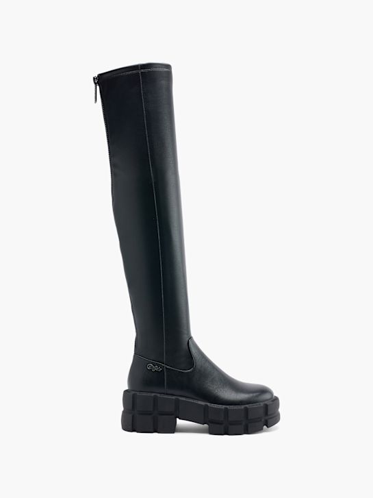 buffalo overknee de arranque negro deichmann