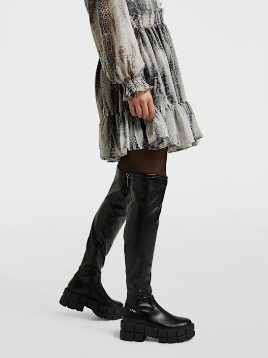 buffalo overknee de arranque negro deichmann