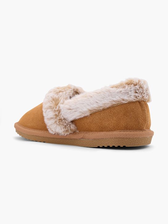 hush puppies de la felpa de la zapatilla beige deichmann