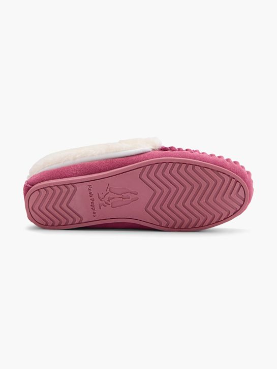 hush puppies zapatilla de felpa rosa deichmann