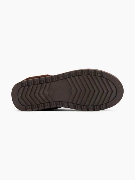esprit zapatilla de felpa marrón deichmann