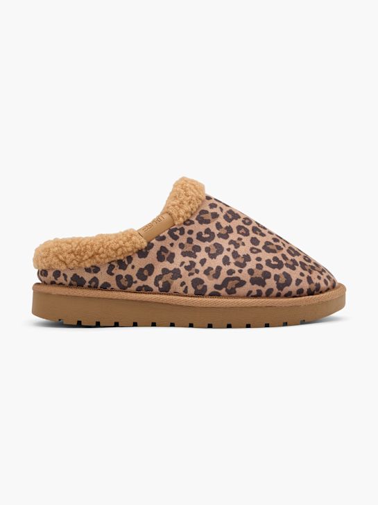 esprit de la felpa de la zapatilla de cognac deichmann