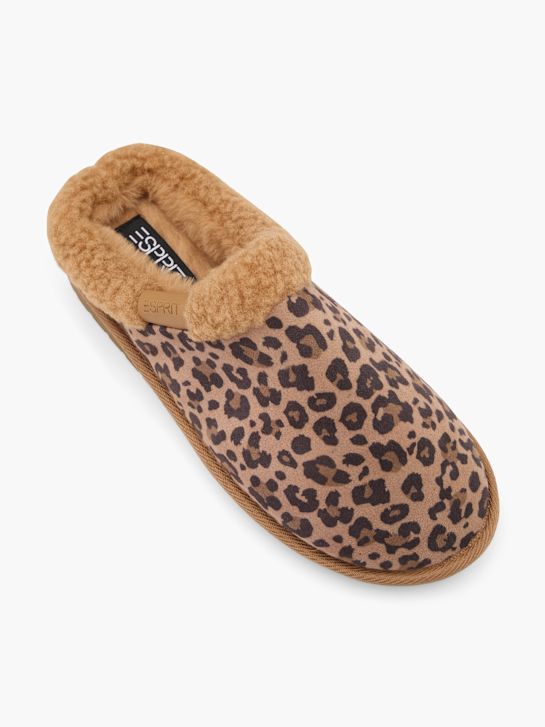 esprit de la felpa de la zapatilla de cognac deichmann
