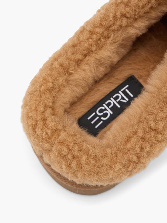 esprit de la felpa de la zapatilla de cognac deichmann