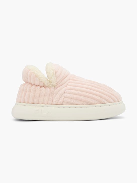 la fila de la felpa de la zapatilla rosa deichmann
