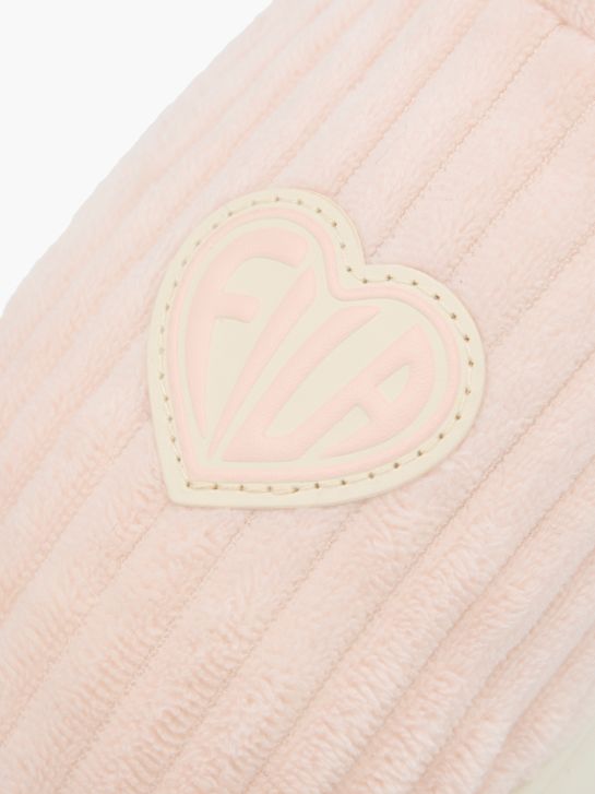 la fila de la felpa de la zapatilla rosa deichmann