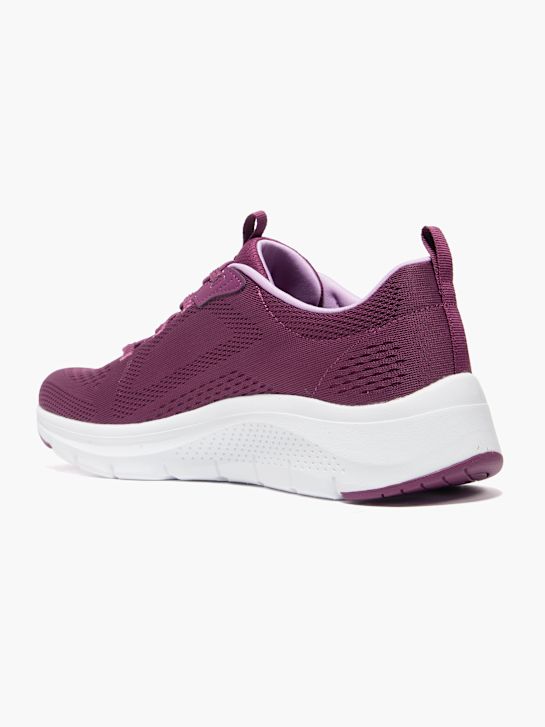 skechers arco de confort 2.0 entrenador morado deichmann