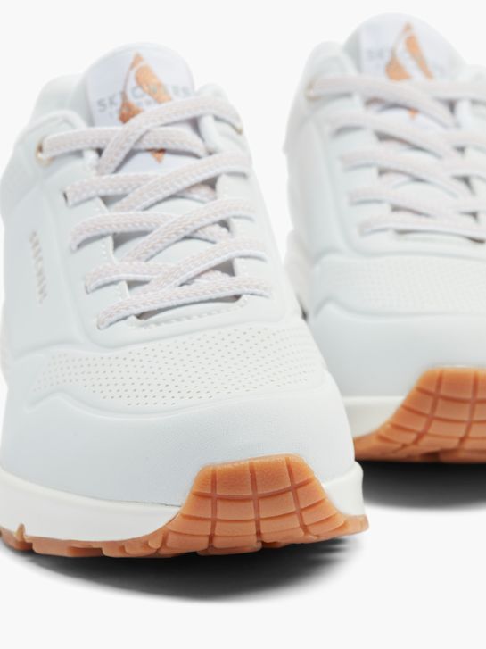 skechers uno - brillo de distancia slip-on entrenador blanco deichmann