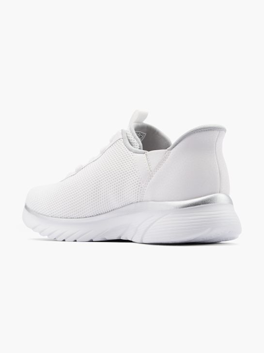 skechers swift ajuste Único proveedor slip-on entrenador blanco deichmann
