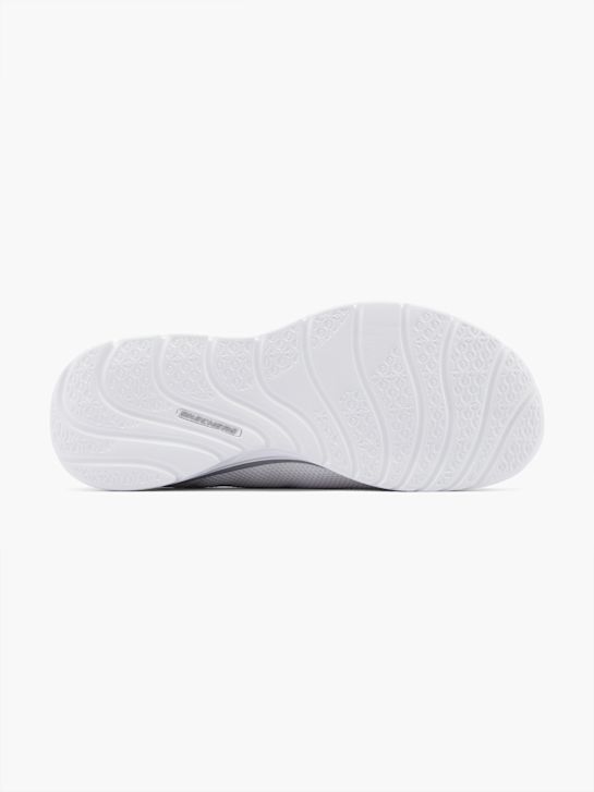 skechers swift ajuste Único proveedor slip-on entrenador blanco deichmann