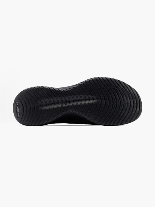 skechers zinergy slip-on entrenador negro deichmann