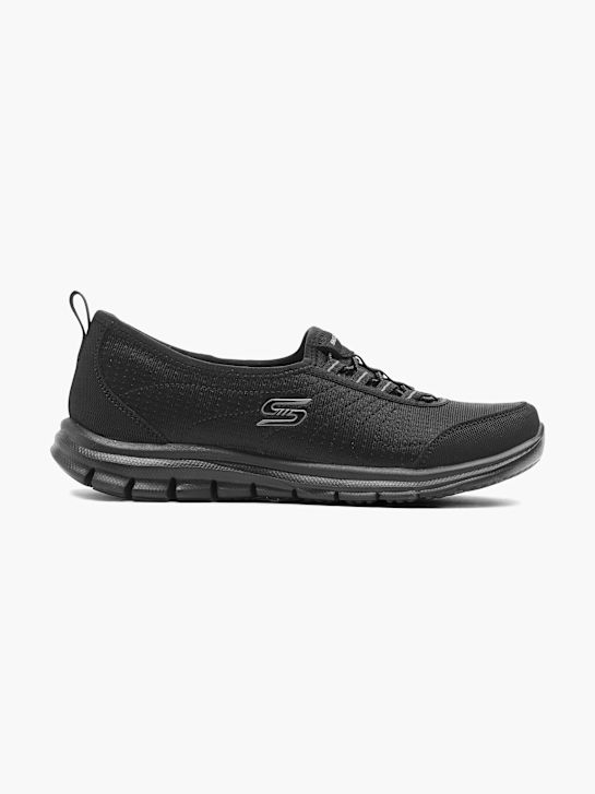 skechers animada slip-on entrenador negro deichmann