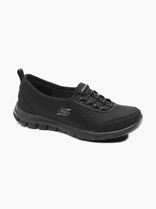skechers animada slip-on entrenador negro deichmann