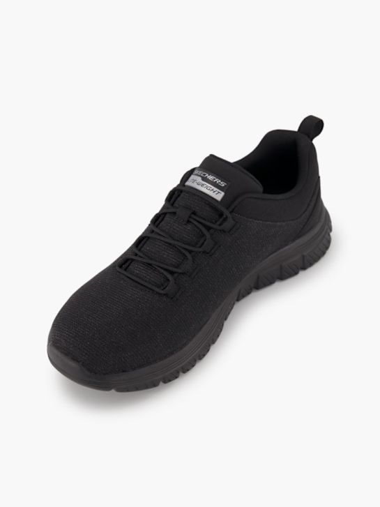 skechers elegante 4.0 slip-on entrenador negro deichmann