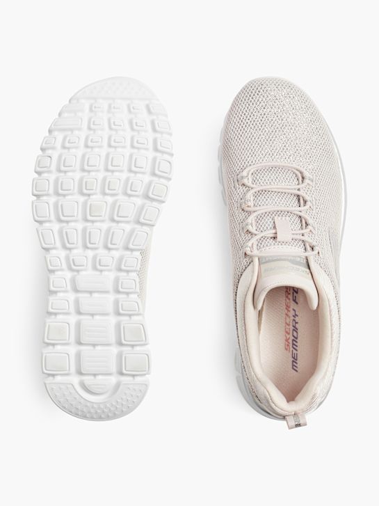 skechers elegante 2.0 entrenador rosa deichmann