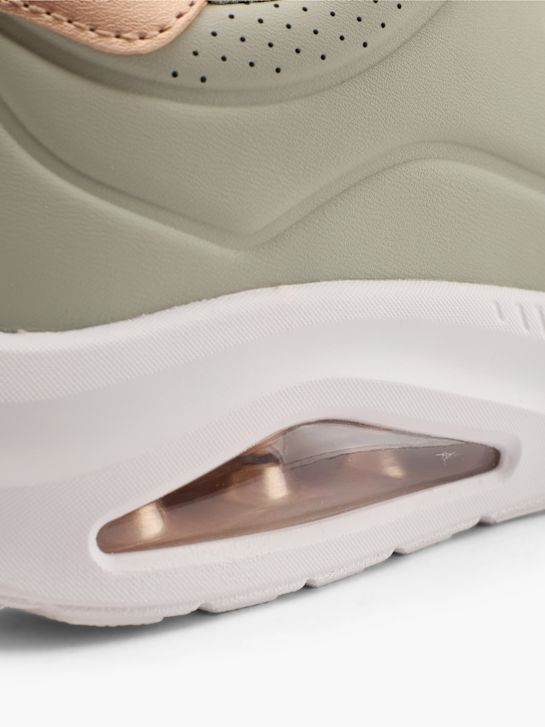 skechers con aire slip-on entrenador verde deichmann