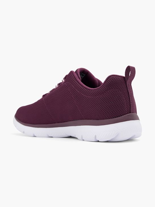 skechers puro genio optimistas en cuanto a la mezcla slip-on entrenador de borgoña deichmann