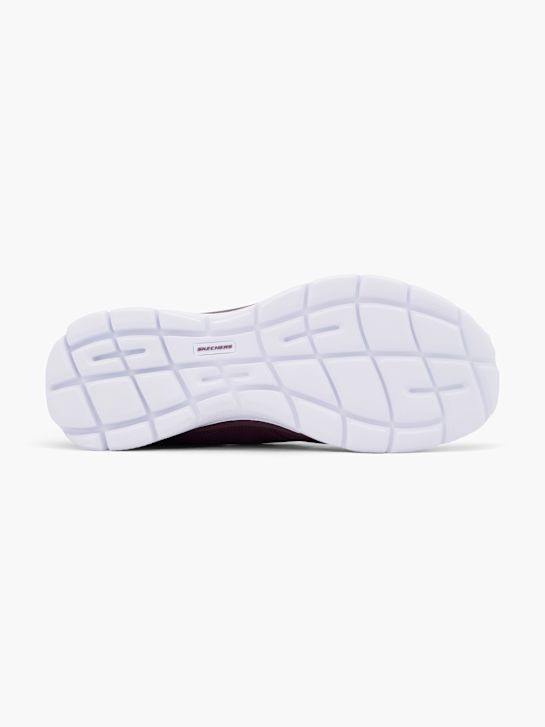 skechers puro genio optimistas en cuanto a la mezcla slip-on entrenador de borgoña deichmann