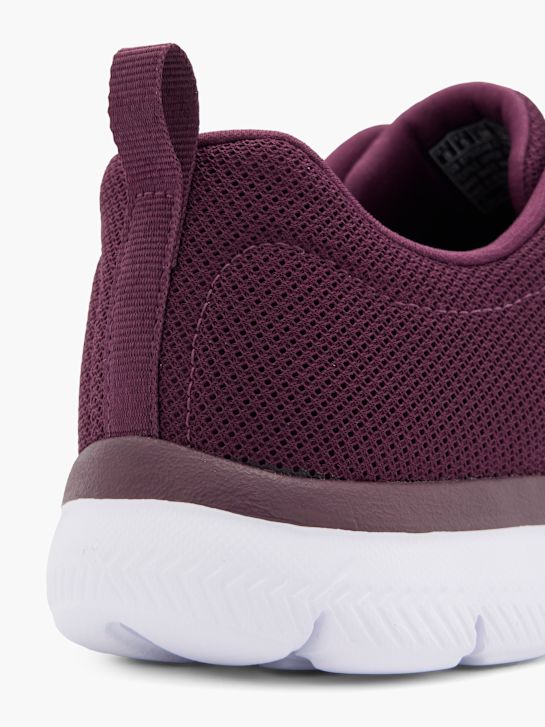 skechers puro genio optimistas en cuanto a la mezcla slip-on entrenador de borgoña deichmann