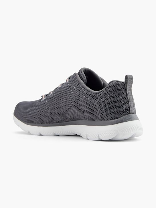 skechers puro genio optimistas en cuanto a la mezcla slip-on entrenador gris deichmann