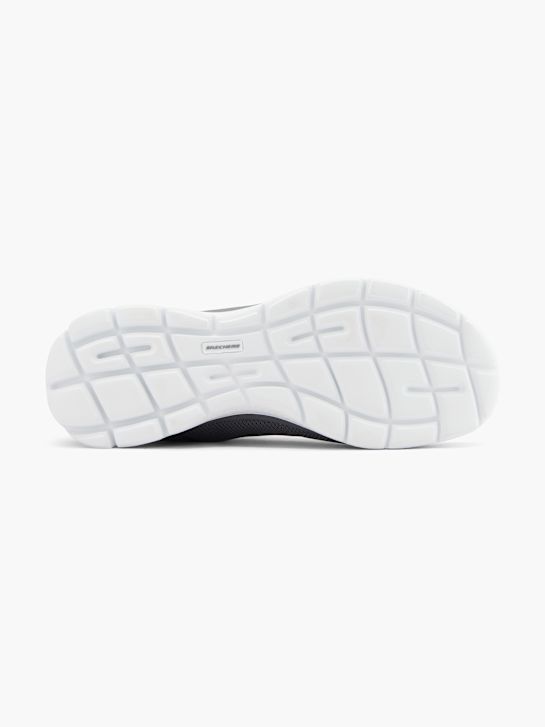 skechers puro genio optimistas en cuanto a la mezcla slip-on entrenador gris deichmann