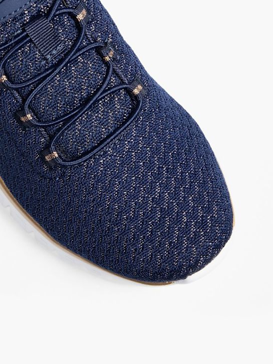 skechers elegante 2.0 slip-on entrenador azul deichmann