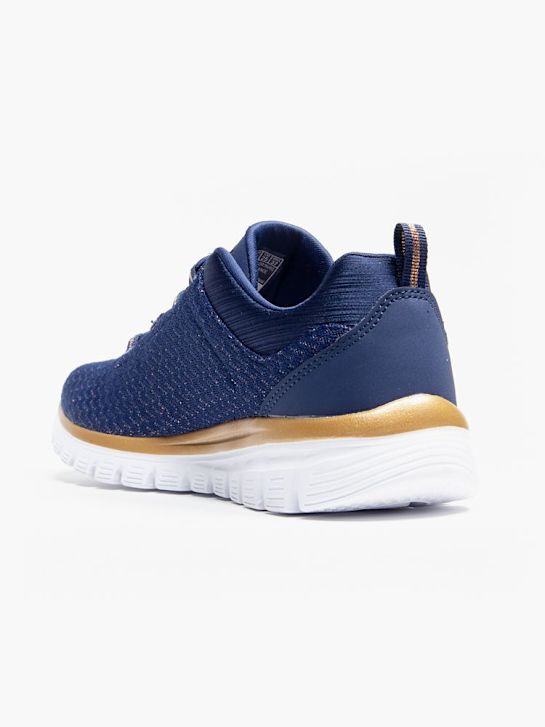 skechers elegante 2.0 slip-on entrenador azul deichmann