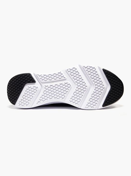 skechers swift ajuste slip-on entrenador negro deichmann