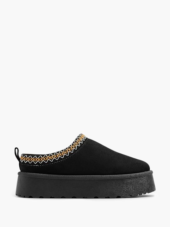 graceland bajo zapatos negro deichmann