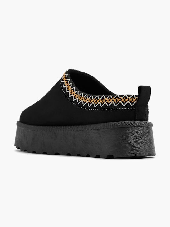 graceland bajo zapatos negro deichmann