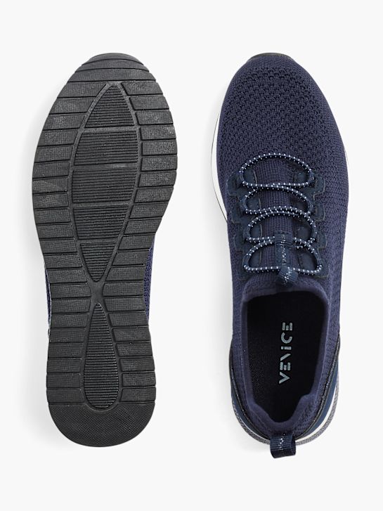 venecia slip-on entrenador azul oscuro deichmann