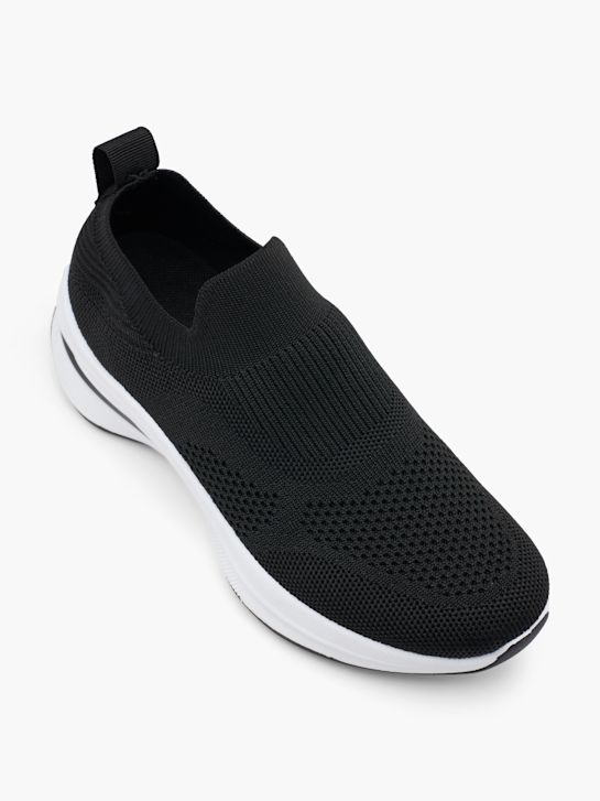 graceland slip-on entrenador negro deichmann