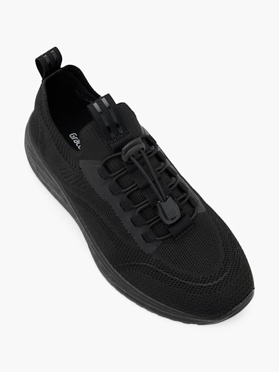 graceland slip-on entrenador negro deichmann