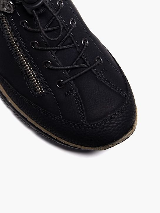 rieker slip-on entrenador negro deichmann